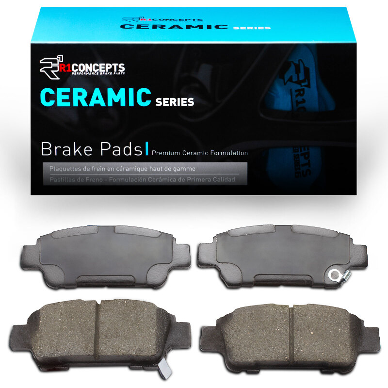Toyota Sienna Brake Pads - Rear - R1 Concepts - Ceramic - `04-`10